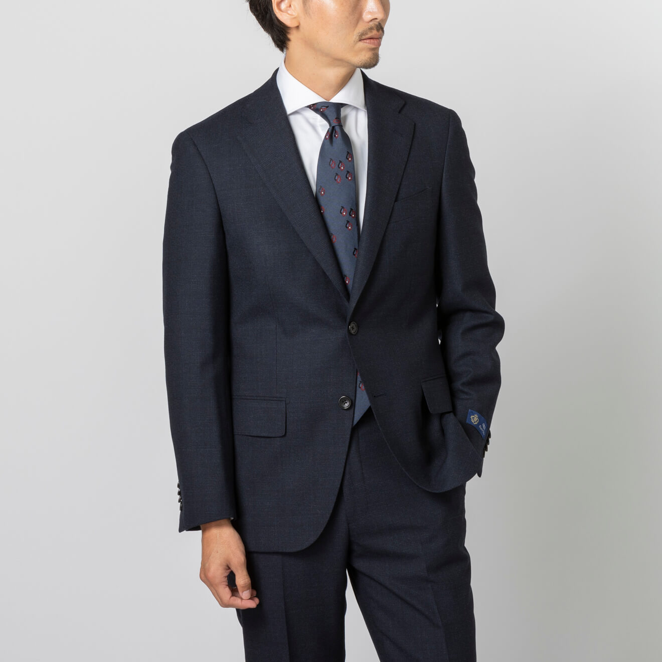 ウール混】 サキソニー素材 NAVY | ONLY ONLINE STORE