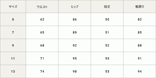 アイテムサイズ画像