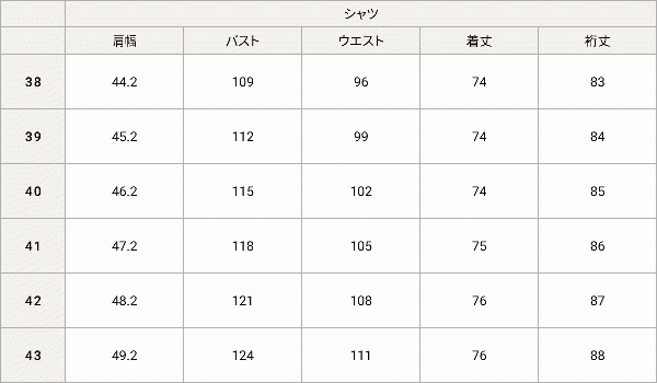 アイテムサイズ画像