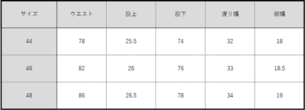 アイテムサイズ画像