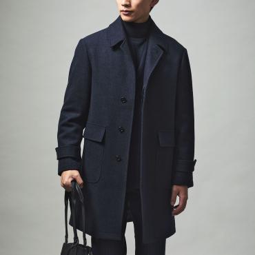 テーラーズC ステンカラーオーバーコート