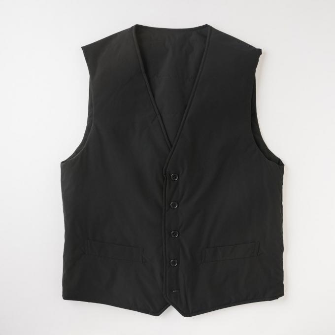 TAILOR’S VEST 中綿ベスト ブラック