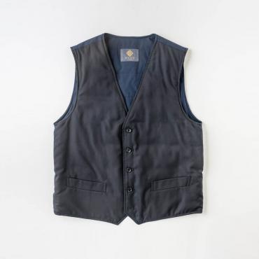 TAILOR’S VEST 極 中綿ベスト ネイビー