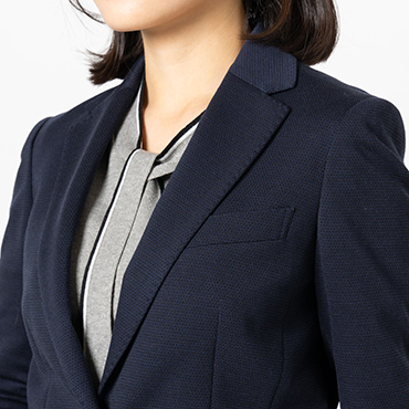 ライトメリノジャージー / ジャケット ネイビー