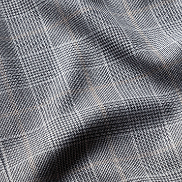 3ピース / ストレッチ グレーチェック