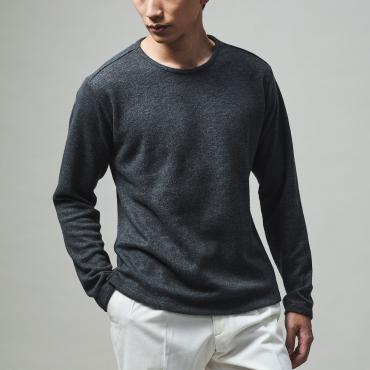 テーラーズTニット 起毛 グレー