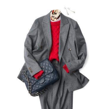 伊カノニコ社 ダブルブレストジャケット / スタイリスト別注