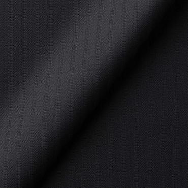 【春夏】伊カノニコ スーパー110's プリュネル ブラックストライプ