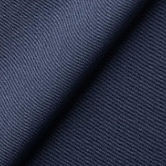 【通年】伊マルゾット  ストレッチ ネイビー無地