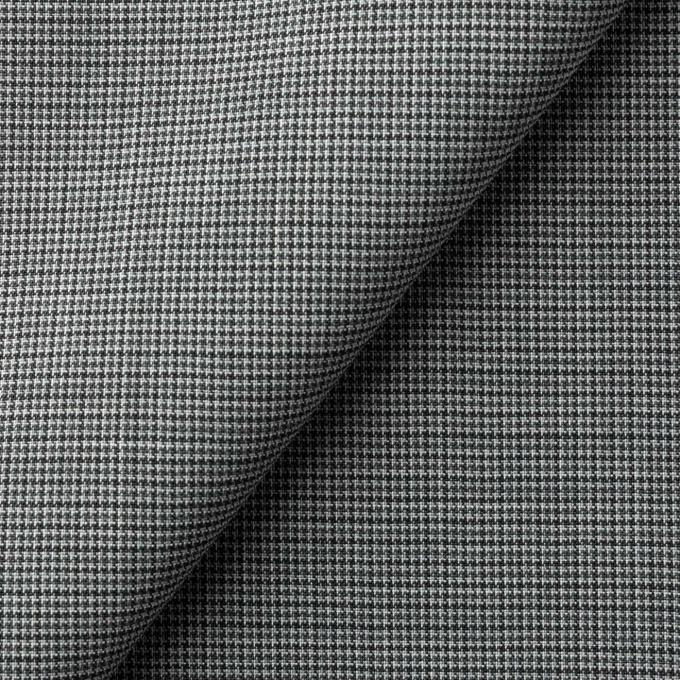 【春夏】伊マルゾット  ストレッチ グレー千鳥