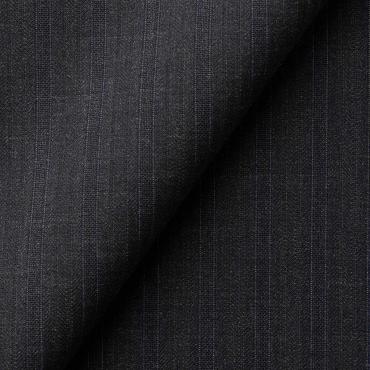 【通年】 ストレッチ チャコールストライプ