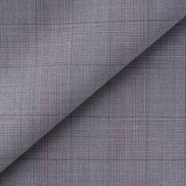 【通年】オーセンティコ ナチュラルストレッチ グレーチェック