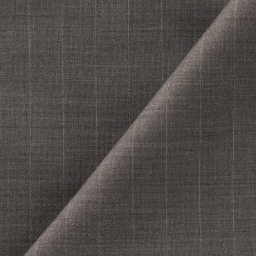 【春夏】伊カノニコ ウールカシミヤ トロピカル ブラウンストライプ