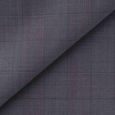 【通年】オーセンティコ ナチュラルストレッチ グレーチェック